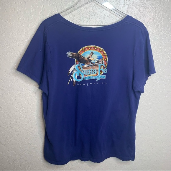 Women’s Harley Davidson Santa Fe New Mexico Shirt - Picture 4 of 9